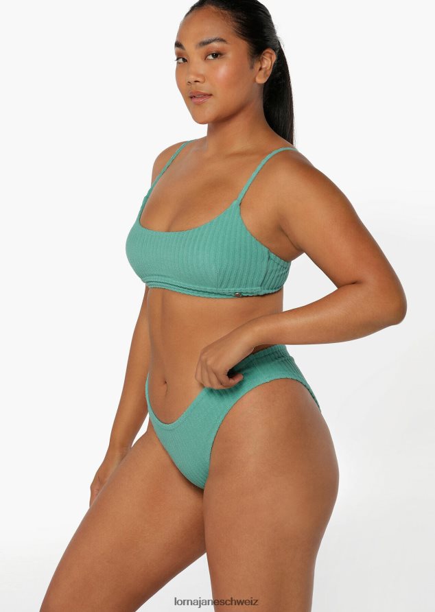 Bekleidung 202X412 Frauen Seegras Lorna Jane Badeshorts aus Meersalz-Frottee