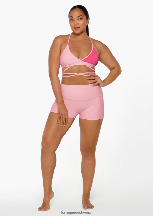 Bekleidung 202X417 Frauen heißes Fuchsia Lorna Jane Badeshorts im Urlaubs-Hype