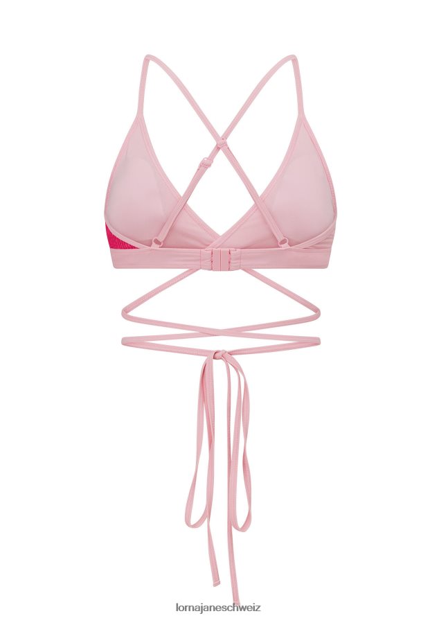 Bekleidung 202X424 Frauen heißes Fuchsia Lorna Jane Cali Kontrast-Bade-BH