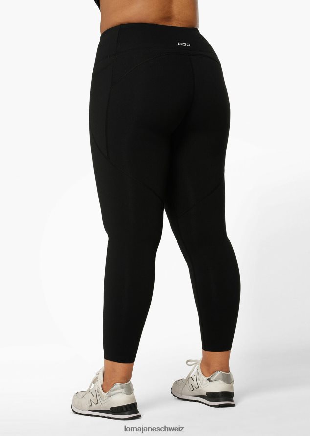 Bekleidung 202X100 Frauen Schwarz Lorna Jane Ultra Amy Thermo-Tech-Knöchelbeißer-Leggings