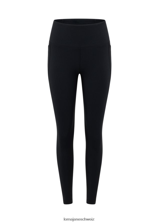 Bekleidung 202X100 Frauen Schwarz Lorna Jane Ultra Amy Thermo-Tech-Knöchelbeißer-Leggings