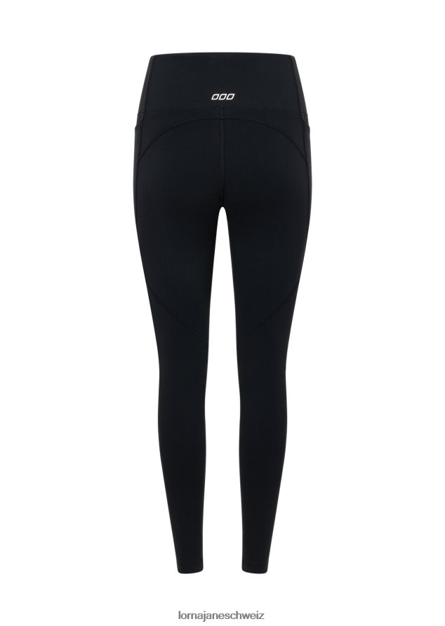 Bekleidung 202X100 Frauen Schwarz Lorna Jane Ultra Amy Thermo-Tech-Knöchelbeißer-Leggings