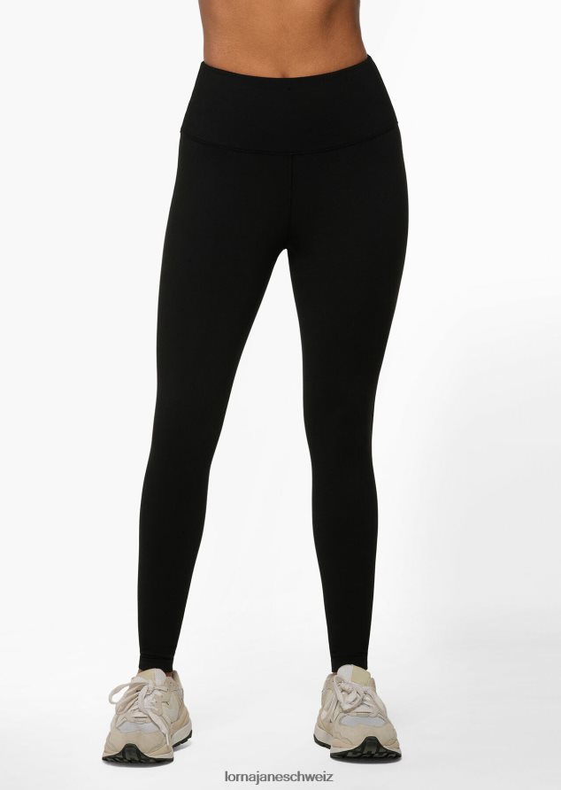 Bekleidung 202X103 Frauen Schwarz Lorna Jane Ganztägige Lotus-Thermo-Leggings ohne Scheuern in voller Länge