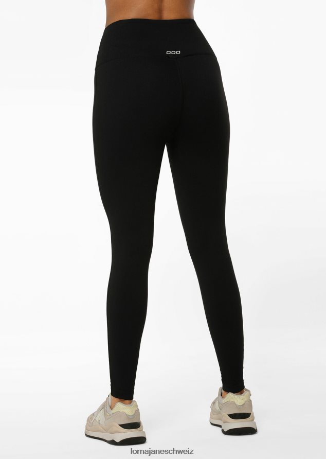 Bekleidung 202X103 Frauen Schwarz Lorna Jane Ganztägige Lotus-Thermo-Leggings ohne Scheuern in voller Länge