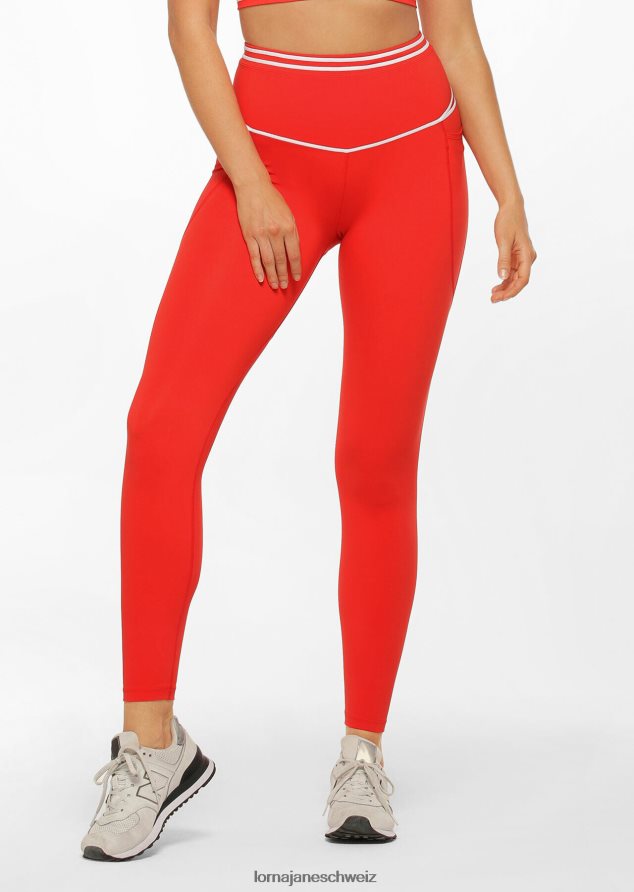 Bekleidung 202X113 Frauen heiße Tomate Lorna Jane Schnelle, recycelte Booty-Leggings in voller Länge