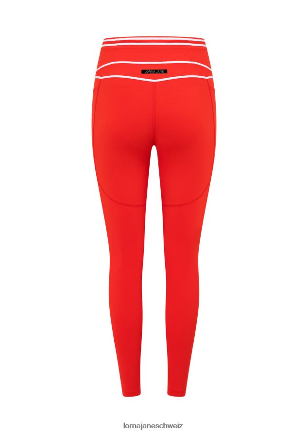 Bekleidung 202X113 Frauen heiße Tomate Lorna Jane Schnelle, recycelte Booty-Leggings in voller Länge