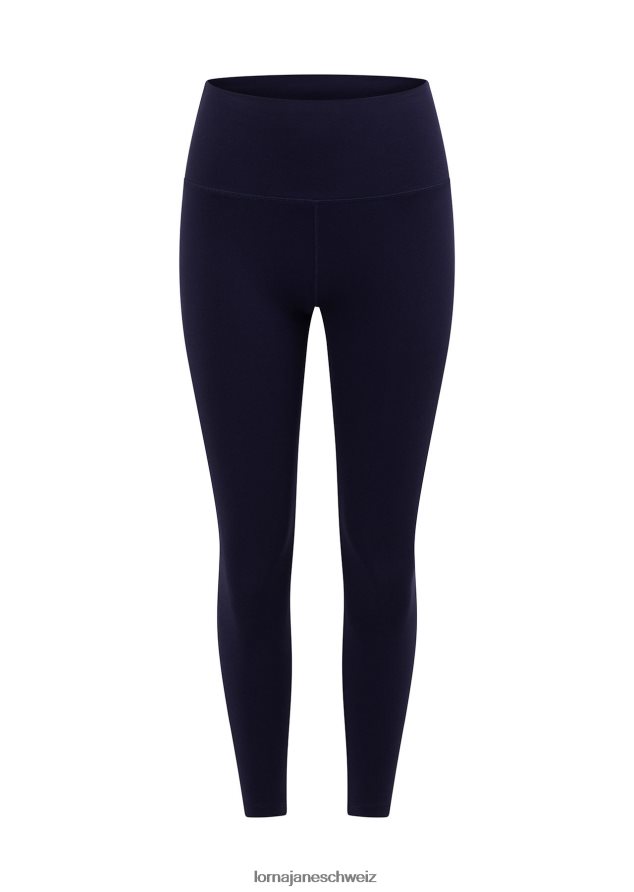 Bekleidung 202X124 Frauen Französische Marine Lorna Jane Lotus-Knöchelbeißer-Leggings ohne Scheuern