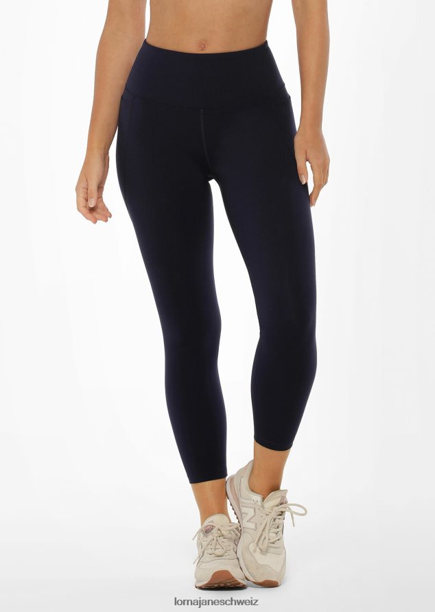 Bekleidung 202X142 Frauen Französische Marine Lorna Jane Amy Phone Pocket Tech Ankle Biter Leggings