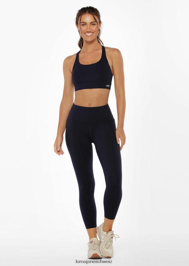 Bekleidung 202X142 Frauen Französische Marine Lorna Jane Amy Phone Pocket Tech Ankle Biter Leggings