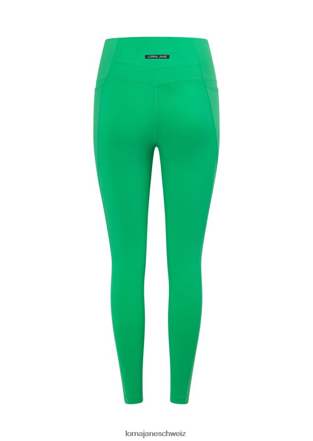Bekleidung 202X144 Frauen Mojito Lorna Jane Reißverschlusstasche, recycelte Leggings mit Bauchunterstützung und Knöchelbeißer