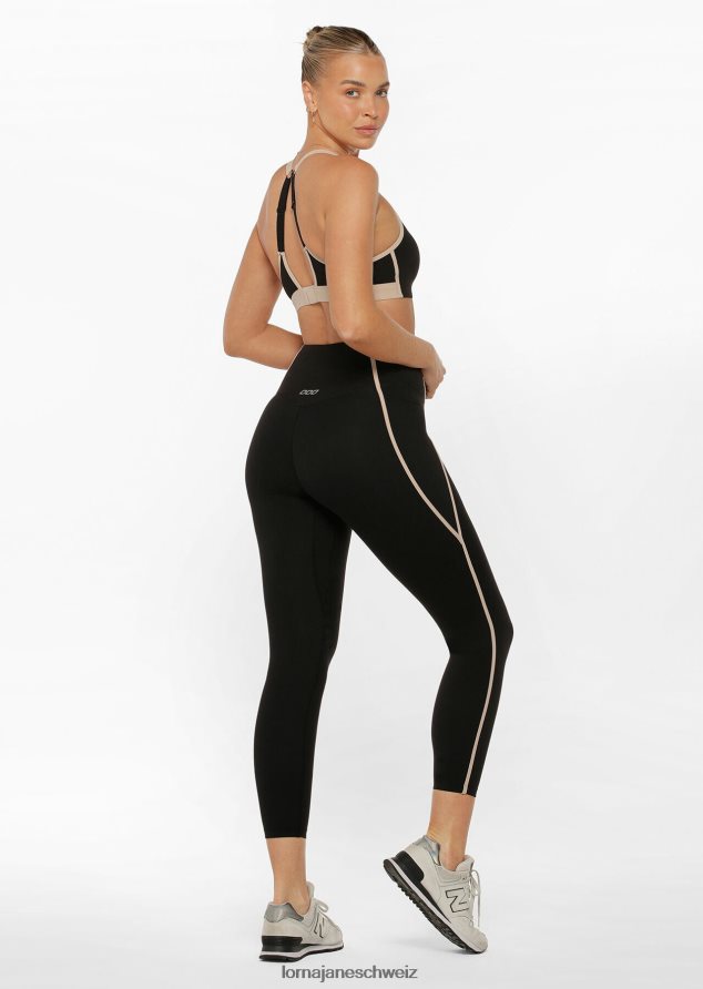Bekleidung 202X156 Frauen Schwarz Lorna Jane Adapt No Ride Ankle Biter Leggings