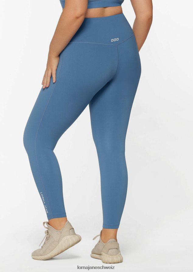 Bekleidung 202X260 Frauen kosmischer Staub Lorna Jane Lotus-Knöchelbeißer-Leggings ohne Scheuern