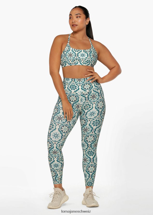 Bekleidung 202X337 Frauen Urlaubsmeditationsdruck Lorna Jane Urlaubsmeditation Knöchelbeißer-Leggings