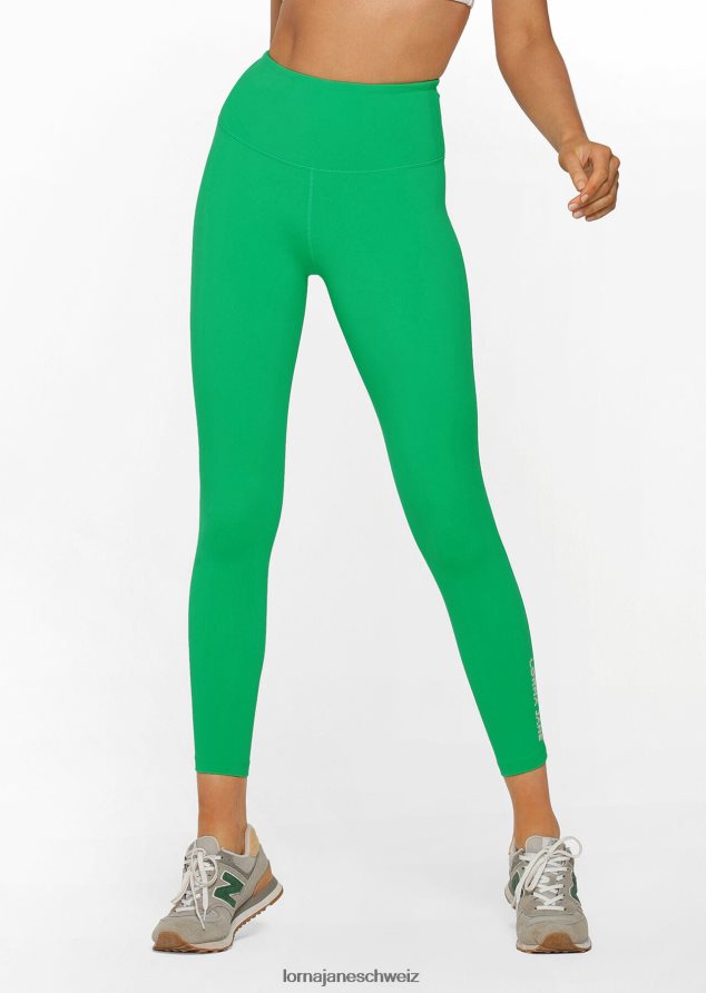 Bekleidung 202X370 Frauen Mojito Lorna Jane Lotus-Knöchelbeißer-Leggings ohne Scheuern