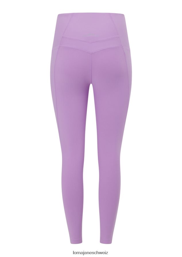 Bekleidung 202X393 Frauen lila Summen Lorna Jane ultimative Excel-Knöchelbeißer-Leggings