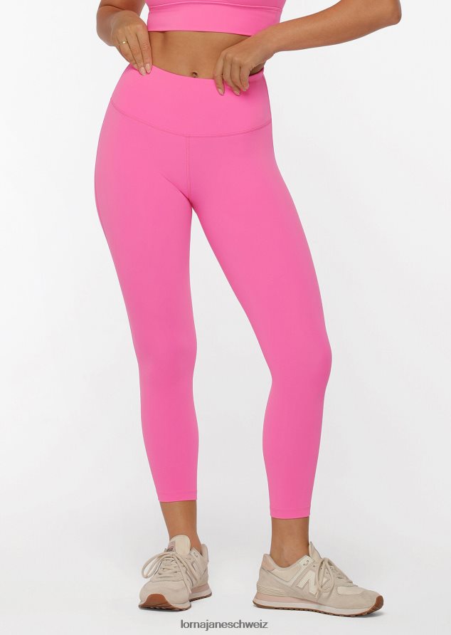 Bekleidung 202X402 Frauen Milchshake Lorna Jane Lotus-Knöchelbeißer-Leggings ohne Scheuern