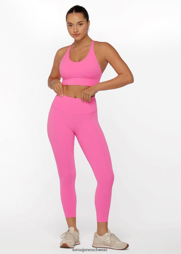 Bekleidung 202X402 Frauen Milchshake Lorna Jane Lotus-Knöchelbeißer-Leggings ohne Scheuern