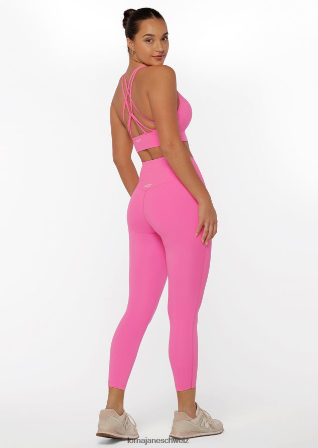 Bekleidung 202X402 Frauen Milchshake Lorna Jane Lotus-Knöchelbeißer-Leggings ohne Scheuern