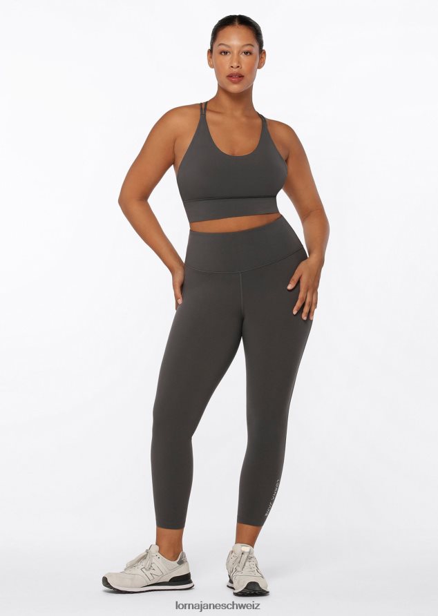 Bekleidung 202X429 Frauen Titan Lorna Jane Lotus-Knöchelbeißer-Leggings ohne Scheuern