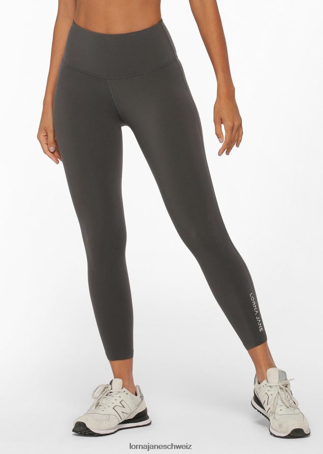 Bekleidung 202X429 Frauen Titan Lorna Jane Lotus-Knöchelbeißer-Leggings ohne Scheuern