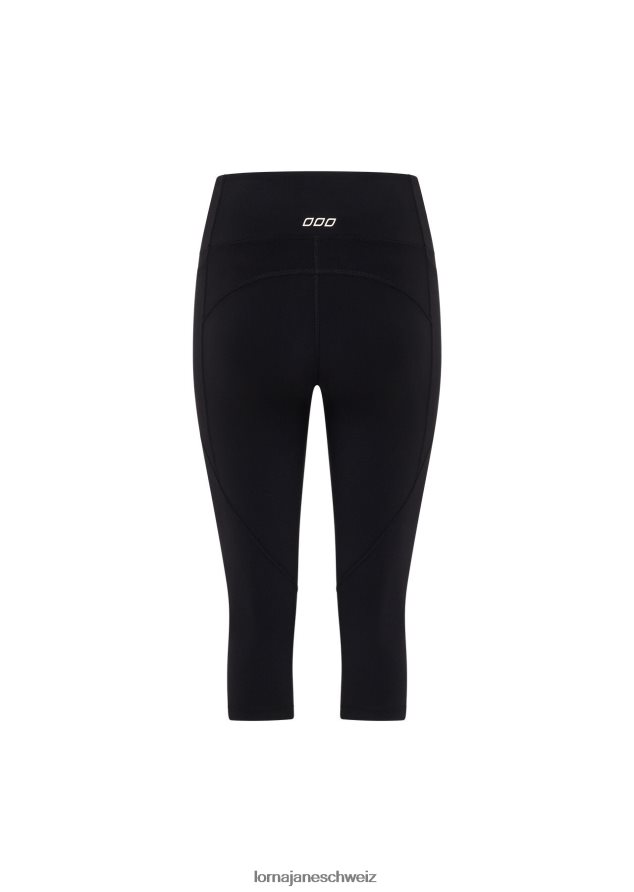 Bekleidung 202X455 Frauen Schwarz Lorna Jane Amy Phone Pocket 3/4 Tech-Leggings