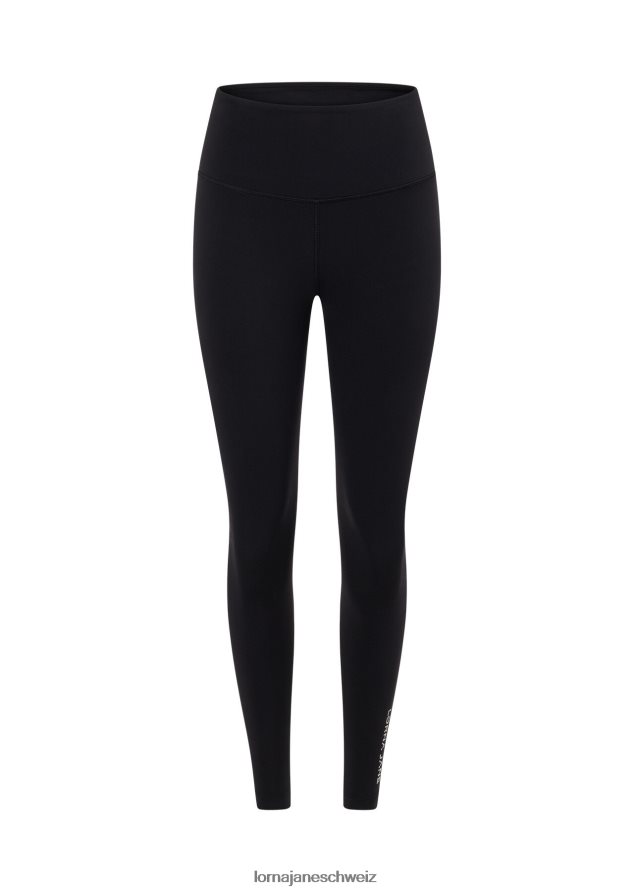 Bekleidung 202X459 Frauen Schwarz Lorna Jane Lotus-Knöchelbeißer-Leggings ohne Scheuern