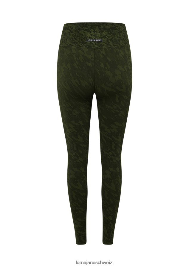 Bekleidung 202X45 Frauen Gelände-Jacquard Lorna Jane Take a Hike nahtlose Leggings in voller Länge