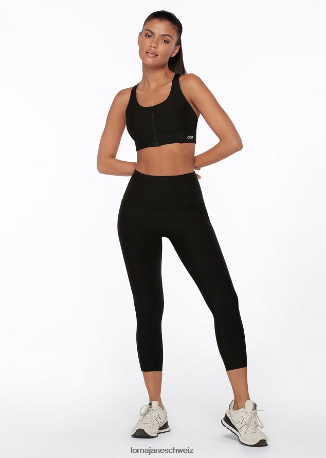 Bekleidung 202X465 Frauen Schwarz Lorna Jane ultimative Excel 7/8-Leggings