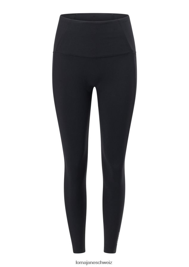 Bekleidung 202X467 Frauen Schwarz Lorna Jane ultimative Excel-Knöchelbeißer-Leggings