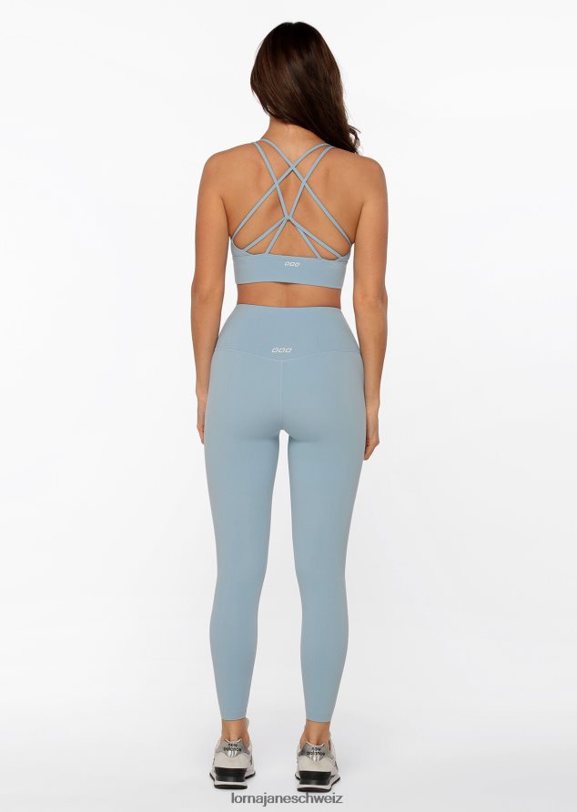 Bekleidung 202X485 Frauen Reise blau Lorna Jane Lotus-Knöchelbeißer-Leggings
