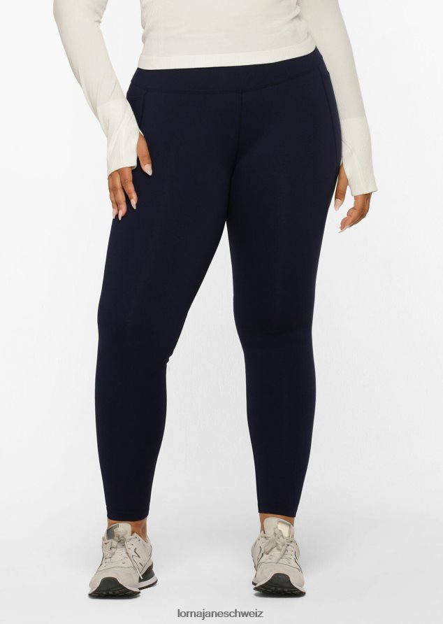 Bekleidung 202X62 Frauen Französische Marine Lorna Jane Ultra Amy Thermo-Tech-Leggings in voller Länge