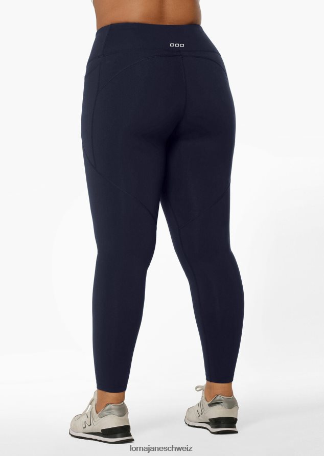 Bekleidung 202X62 Frauen Französische Marine Lorna Jane Ultra Amy Thermo-Tech-Leggings in voller Länge