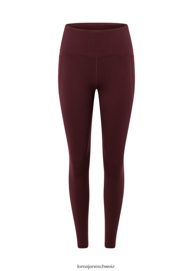 Bekleidung 202X63 Frauen kastanienbraun Lorna Jane Ultra Amy Thermo-Tech-Leggings in voller Länge