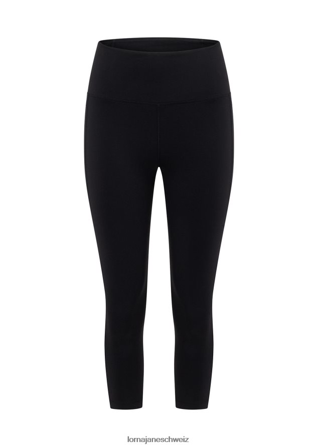 Bekleidung 202X84 Frauen Schwarz Lorna Jane 7/8-Leggings mit Airflow-Kernstabilität