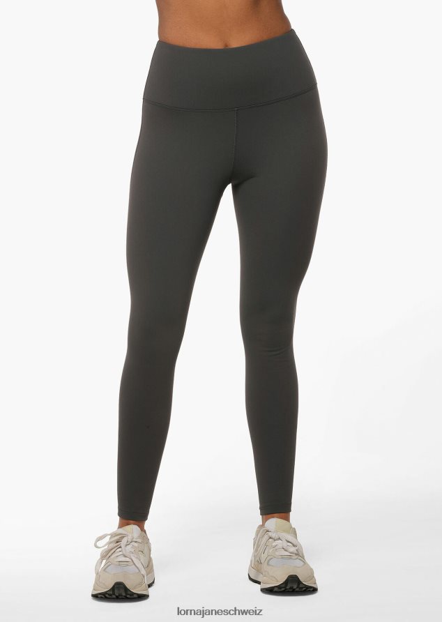 Bekleidung 202X89 Frauen Titan Lorna Jane Ganztägige Lotus-Thermo-Leggings ohne Scheuern in voller Länge
