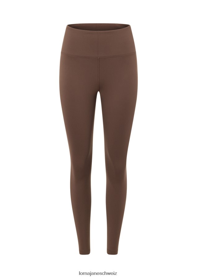Bekleidung 202X90 Frauen Schokolade Lorna Jane Ganztägige Lotus-Thermo-Leggings ohne Scheuern in voller Länge