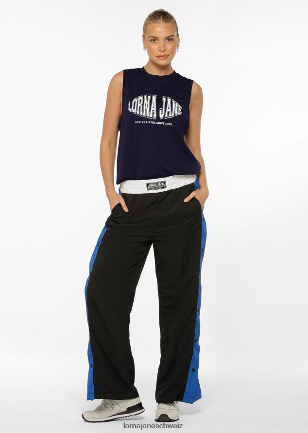 Bekleidung 202X114 Frauen schwarzer Spleiß Lorna Jane All-Star-Aktivhose