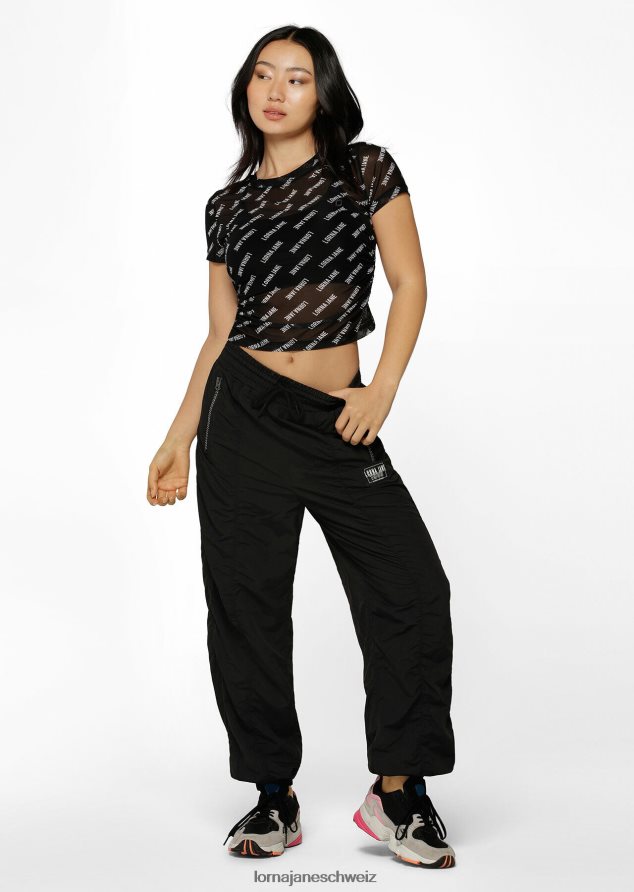 Bekleidung 202X217 Frauen Schwarz Lorna Jane holografische Aktivhose