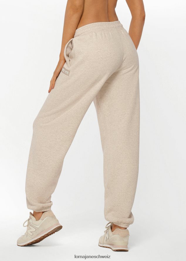 Bekleidung 202X301 Frauen Hafermergel Lorna Jane klassische Fleece-Trainingshose