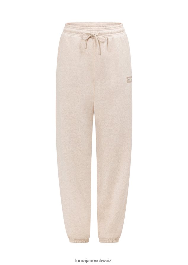 Bekleidung 202X301 Frauen Hafermergel Lorna Jane klassische Fleece-Trainingshose