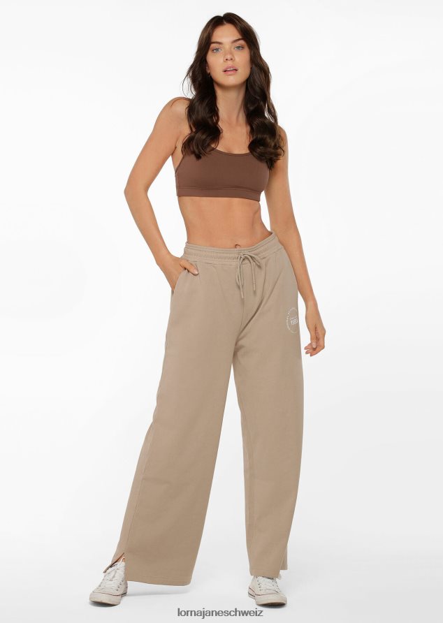 Bekleidung 202X4 Frauen dunkles gebrochenes Weiß Lorna Jane Trackpant zurücksetzen