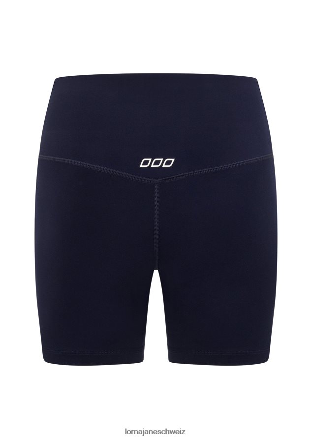 Bekleidung 202X112 Frauen Französische Marine Lorna Jane Lotus No Chafe 16cm Fahrradshorts