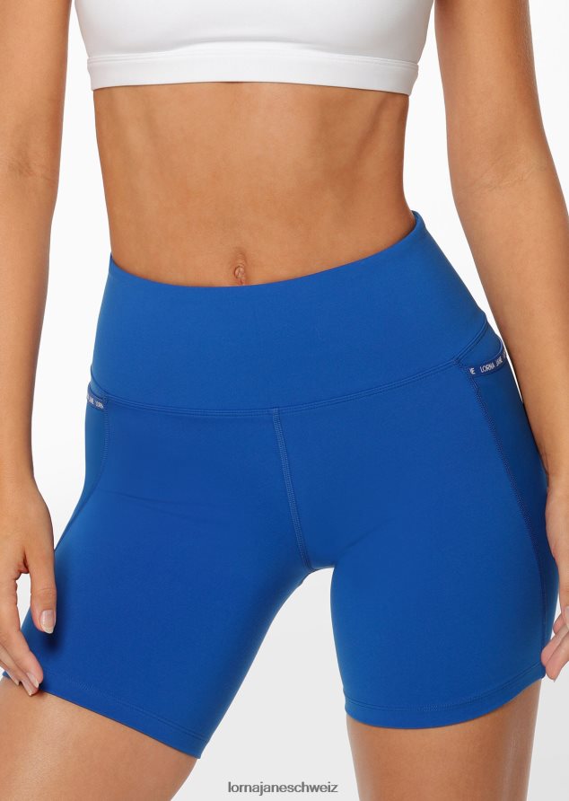 Bekleidung 202X126 Frauen Kobaltblau Lorna Jane Holen Sie sich körperliche, scheuerfreie Fahrradshorts