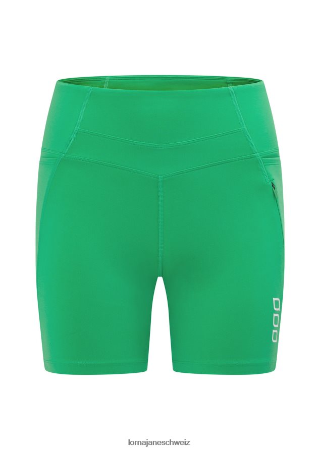 Bekleidung 202X147 Frauen Mojito Lorna Jane Reißverschlusstasche, recycelte Bauchstütze, 16 cm lange Radhose