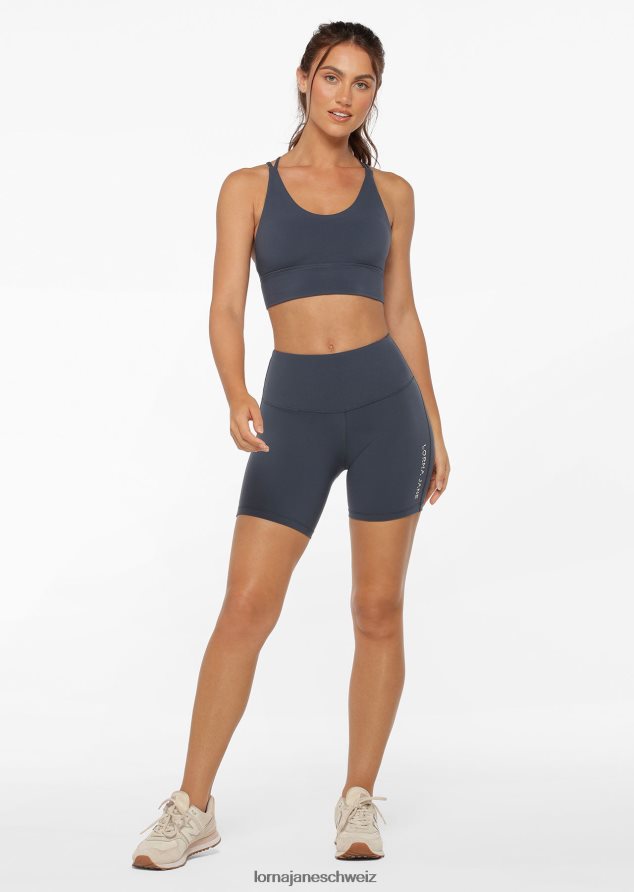 Bekleidung 202X154 Frauen Nachtblau Lorna Jane Lotus No Chafe Fahrradshorts