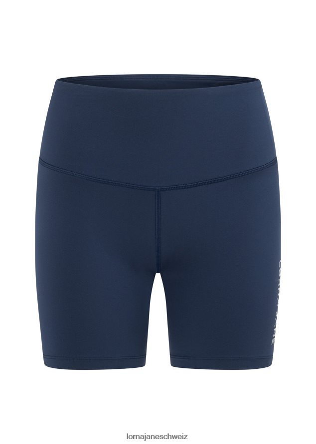 Bekleidung 202X154 Frauen Nachtblau Lorna Jane Lotus No Chafe Fahrradshorts