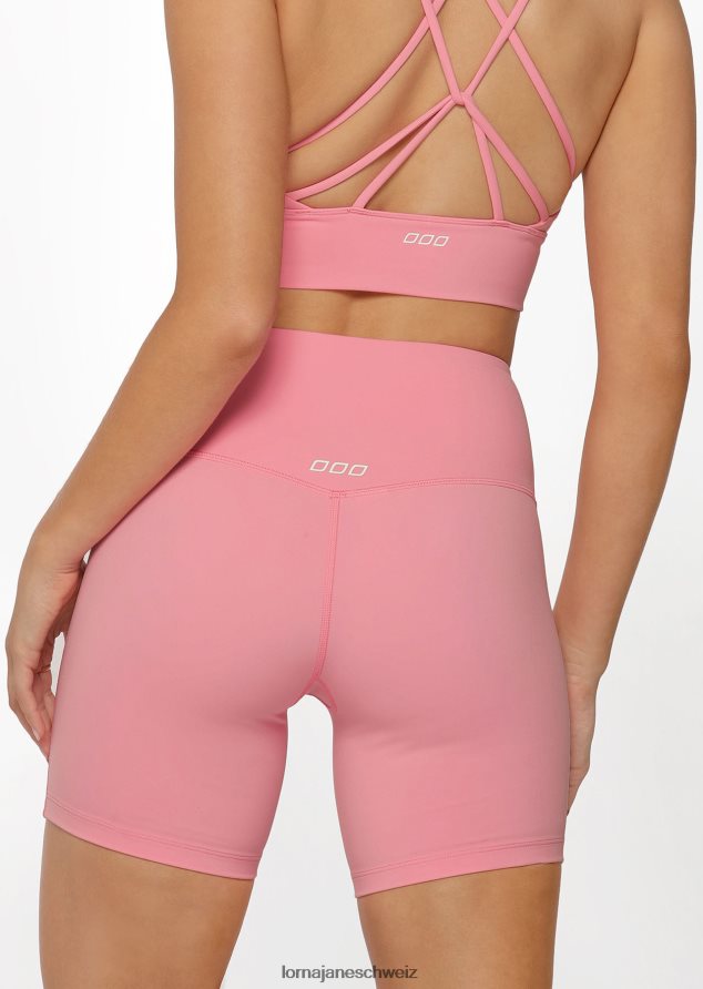 Bekleidung 202X169 Frauen lebendiger Kaugummi Lorna Jane Lotus No Chafe 16cm Fahrradshorts