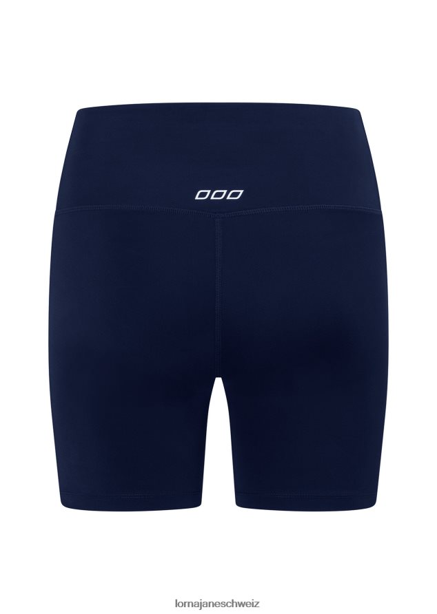 Bekleidung 202X184 Frauen Französische Marine Lorna Jane Lotus No Chafe Cool Touch Fahrradshorts