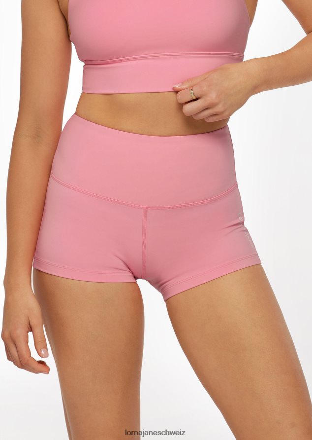 Bekleidung 202X191 Frauen lebendiger Kaugummi Lorna Jane Lotus No Chafe 7cm Fahrradshorts
