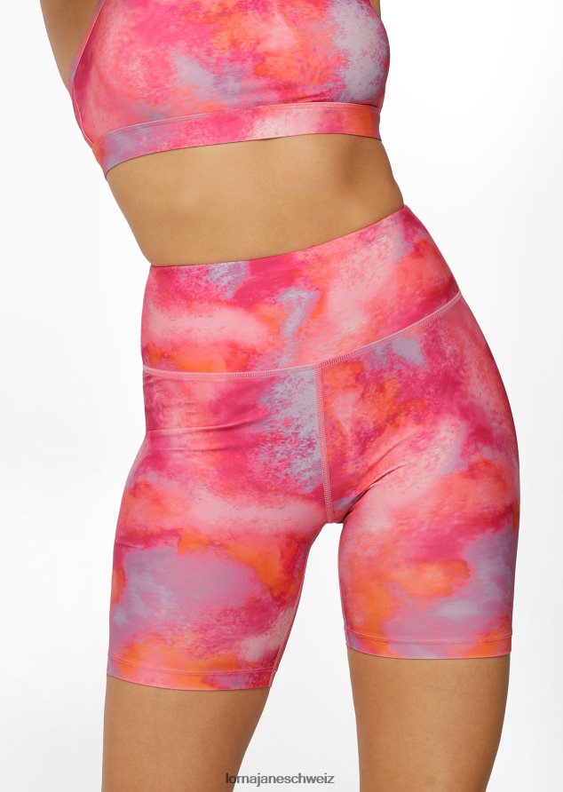 Bekleidung 202X223 Frauen Festival-Fieber-Druck Lorna Jane Fahrradshorts im Festivalfieber